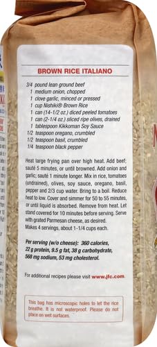 5-Pound NISHIKI Premium Brown Rice