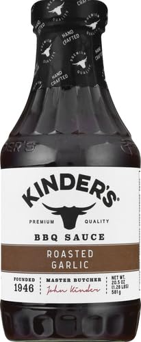 Kinder Sauce Barbecue Rusted Garlic, 20.5 oz