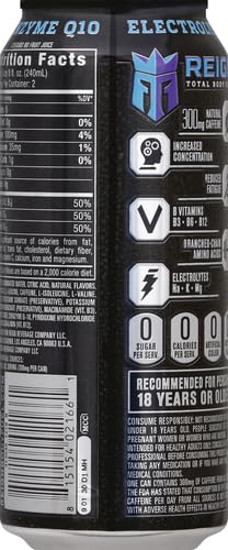 16 Oz Reign Total Body Fuel Razzle Berry, Fl Can