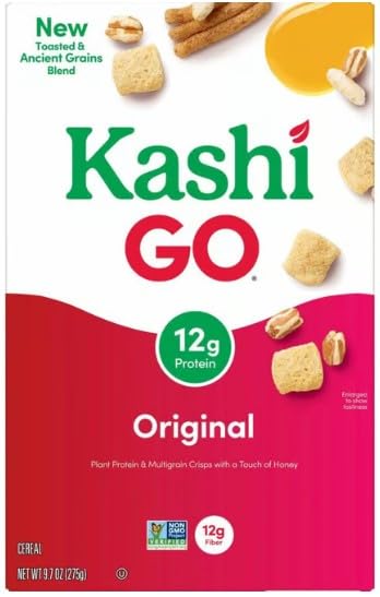 Generic 12.3 Oz Pack 2 Cold Breakfast Cereal - Vegan Protein - Original byKashi- Box