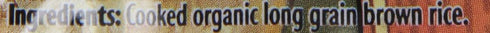 7.4 (Pack 6) Lundberg Family Farms Heat and Eat Bowl, Long Grain Brown Rice, Ounce