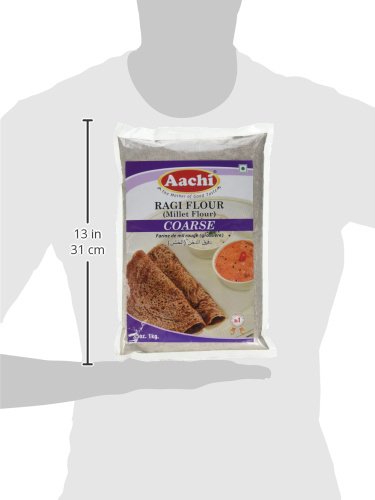 Aachi 2 Pound(LB) , Ragi Flour (Millet Flour) (Coarse)