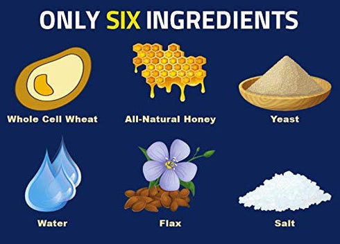 2lb 5 6 (4 Jim's Amazing Bread - / Sliced Whole Wheat Bread / Gluten Inactive Whole Cell Wheat / Grams of Fiber/
