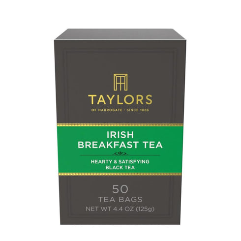 TAYLORS OF HARROGATE Irish Breakfast Tea, 50 CT