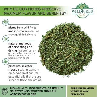 50 Bags Lemon Verbena Tea - Dried Cut Leaves Herb (Aloysia citrodora) - 50 Count
