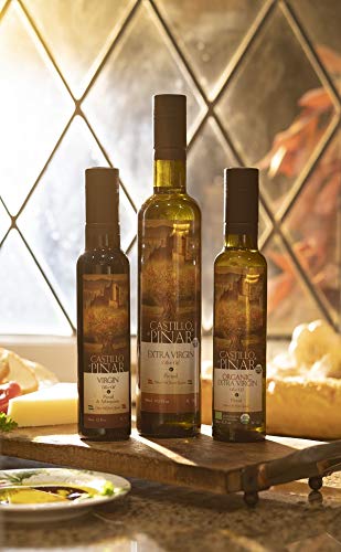 500ml 02% Castillo de Pinar First Cold Pressed Extra Virgin Olive Oil Picual Single-Variety Less Than Acidity, Gluten
