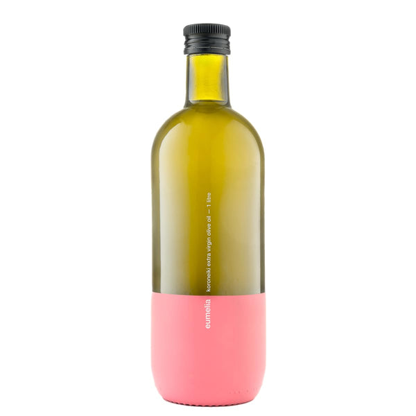 Eumelia Koroneiki Extra Virgin Olive Oil, 33.8 oz, 1L, Greek EVOO
