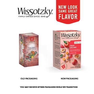 Wissotzky Fruit Galore Herbal Tea, 20 Tea Bags | Caffeine Free | Antioxidant Rich | Fruity Blend