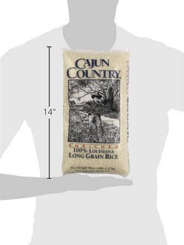 Falcon Rice Country 5 Cajun Louisiana Long Grain Rice, Pounds
