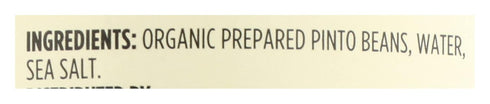 365 15.5 (Pack 6) by Whole Foods Market, Organic Pinto Beans, Ounce