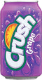 Crush Soda Crush Grape Soda, 12 Fl Oz Cans, 12 Pack