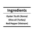 3-Ounce (Pack 12) Otter Kingdom Premium Smoked Oysters with Red Chili Pepper in Pure Olive Oil
