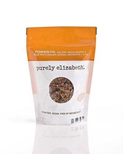 Purely Elizabeth Ancient Grain Granola, Pumpkin Fig, 12 Ounce (Pack of 3)