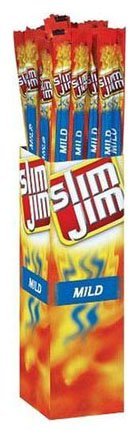 Slim Jim Giant Smoked Meat Sticks, Mild Flavor, Keto Friendly, 0.97 Oz.