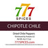 4oz Chipotle Meco Dried Whole Chile Seco Peppers, Chili Pods for Authentic Mexican Food