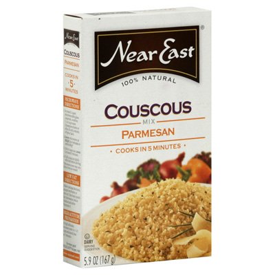 Near East Natural Couscous Mix Parmesan 5.9 oz (Pack of 4)