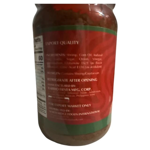 Barrio Fiesta 250g Bagoong Hipon, Regular Shrimp Paste