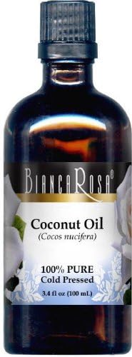 Bianca Rosa Coconut Oil - 100% Pure, Cold Pressed (3.40 fl oz, ZIN: 428132)