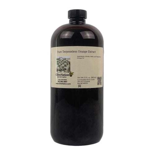 Terpene Free Pure Orange Extract - Sweet Citrus Flavor for Cakes -