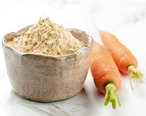 2.5 Food to Live Carrot Powder, Pounds - Ground Raw Dried Roots, Vegan, Bulk, Great for Baking, Juices, Smoothies