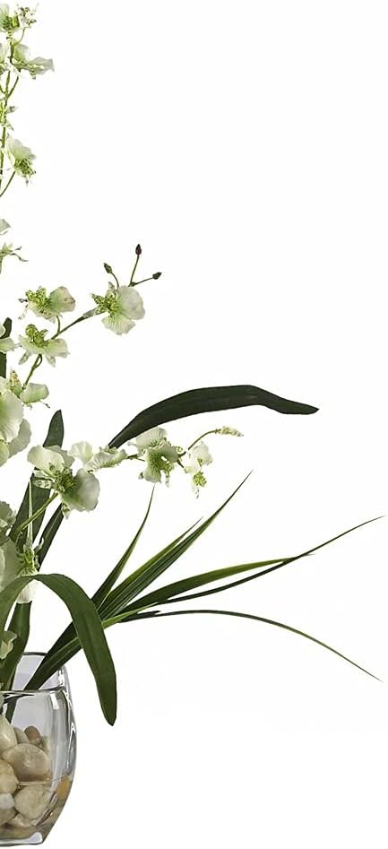 Dancing Lady Orchid Silk Flower Arrangement - Elegant Decor