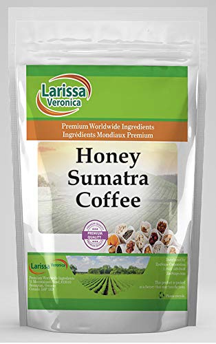 Larissa Veronica Honey Sumatra Coffee (Gourmet, Naturally Flavored, Whole Coffee Beans) (16 oz, ZIN: