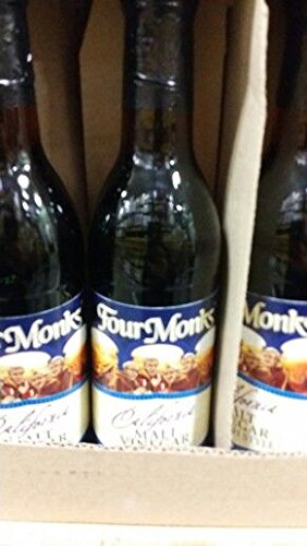 FOXCUP Four Monks Malt Vinegar 12.7 Oz (2 Pack)
