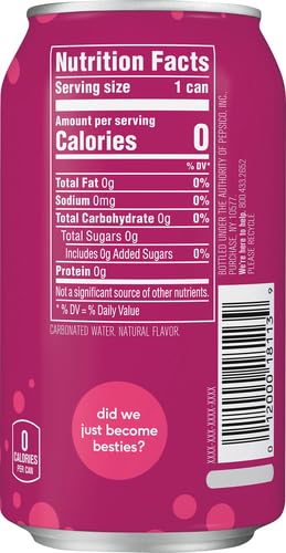 12 Bubly Sparkling Water, Raspberry, Ounce