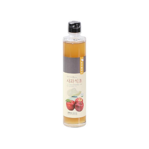 NONGBU PLUS Korean Fermented Apple Vinegar 10 oz (300ml) - Organic Cider