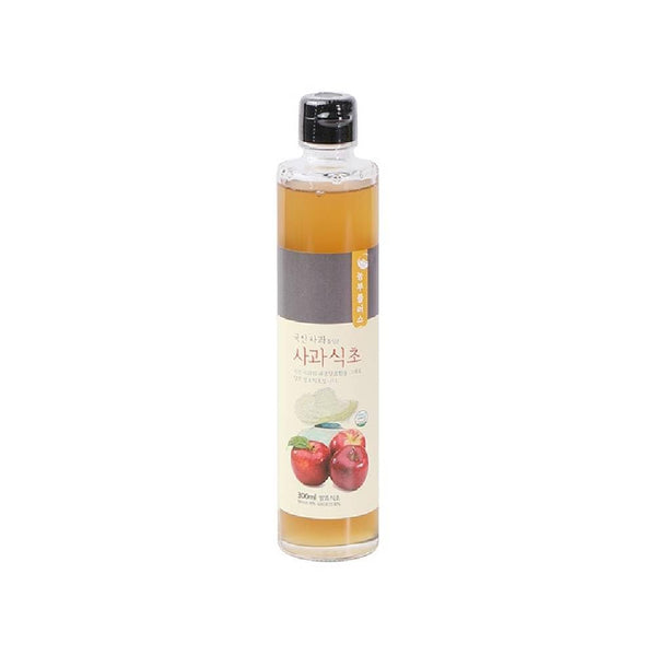 NONGBU PLUS Korean Fermented Apple Vinegar 10 oz (300ml) - Organic Cider