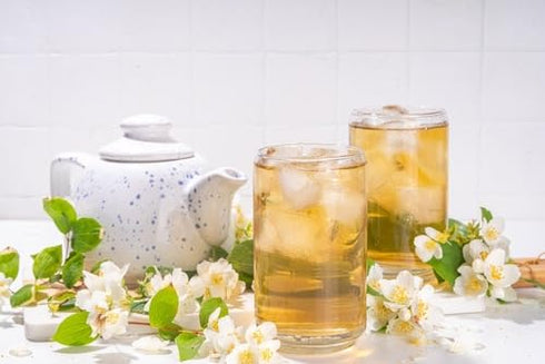 150g/5.29oz Xin Qing Taiwan High Altitude Jasmine Green Tea High Mountain Jasmine Green Tea Taiwan Tea Natural floral