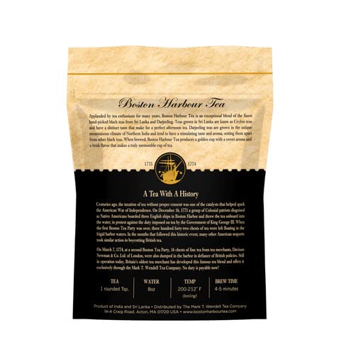 Boston Harbor Tea, 4oz Loose Leaf in Resealable Bag
