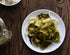 35oz, 1 Pack CAF Pickled Sour Mustard, Pickled Vegetables, Pickled Mustard Green (Haam Choy)