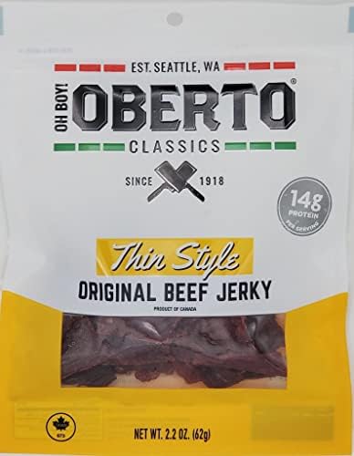 Oh Boy! Oberto Classics Thin Style Original Beef Jerky | 2.2 Ounce