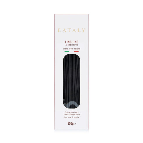 Pack Linguine,1- 1- 1- -8.8 oz. Eataly Flavored Pasta Bundle with Squid Ink, with Truffle, with Lemon & Pepper, Pasta