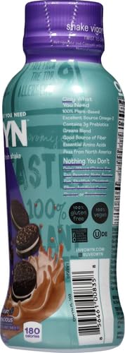 Creamless 12 oz OWYN Non-Dairy Cookies & Protein Shake fl