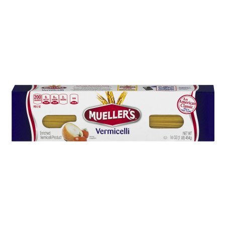 16 oz (Pack 3) Mueller's Vermicelli Pasta