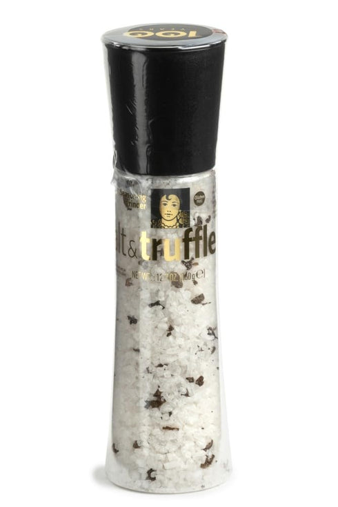 Carmencita. Mediterranean Sea Salt with Truffle. Giant Grinder. 360g (12.70oz)
