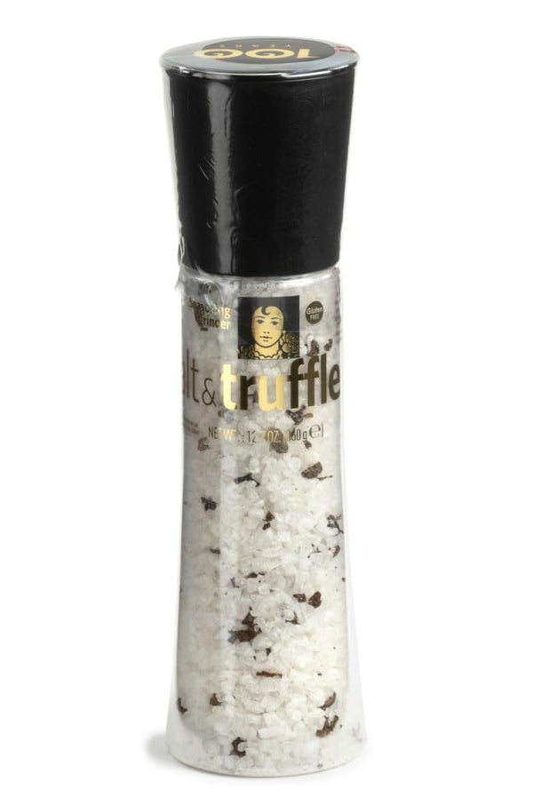 Carmencita. Mediterranean Sea Salt with Truffle. Giant Grinder. 360g (12.70oz)