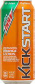 Mtn Dew Kickstart 16 Oz Mountain Dew Kickstart Energy Drink, Orange Citrus, Fl