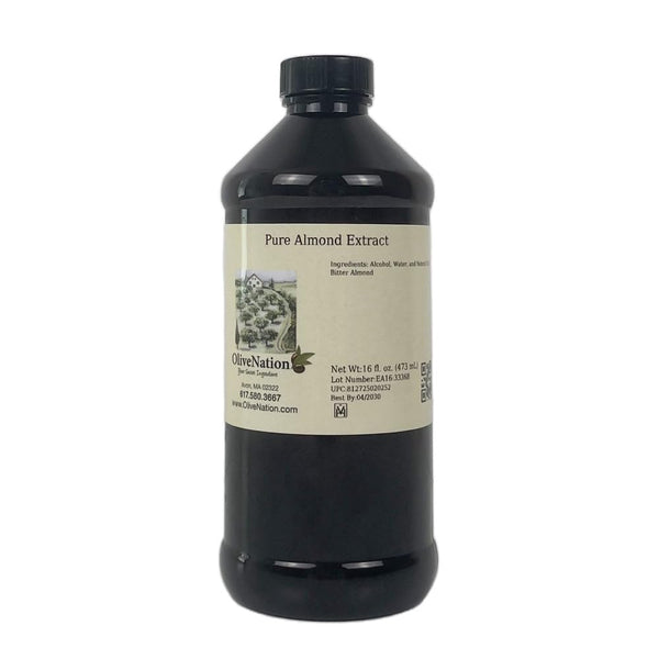 Almond Extract - Non-GMO - Kosher - Gluten Free - Vegan -