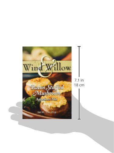Wind & Willow Bacon Stuffed Mushroom Cheeseball & Appetizer Mix