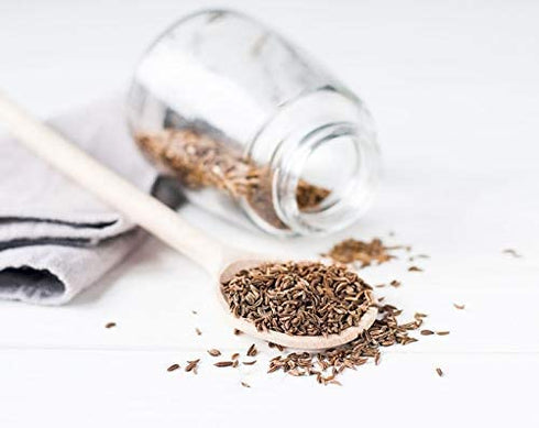 Food to Live Caraway Seeds, 4 Ounces Whole Raw Dried, Kosher and Vegan, Bulk Savory Spice, Rich in Dietary Fiber