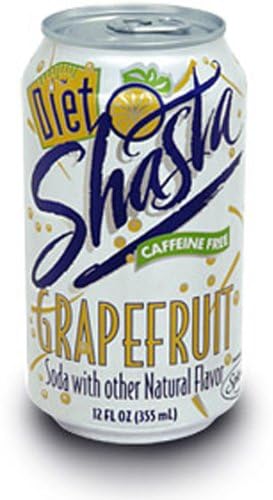Generic Shasta Diet Grapefruit Soda, 12-Ounce Cans (Pack of 12)