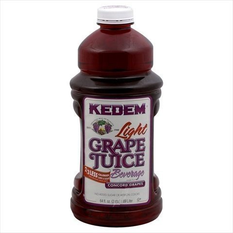 kedem JUICE CONCORD LITE GRAPE, 64 OZ