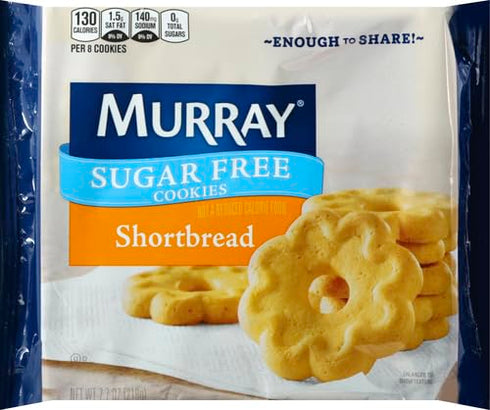 Murray Sugar Free Shortbread Cookies, 7.7 Oz. (Pack of 1)