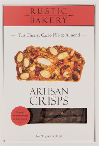 5 Rustic Bakery, Crisps Tart Cherry Cacao Nib Almond, Ounce