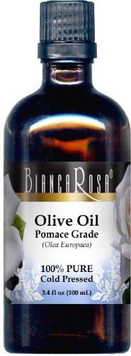 Bianca Rosa Olive Oil, Pomace Grade - 100% Pure, Cold Pressed (3.40 fl oz,