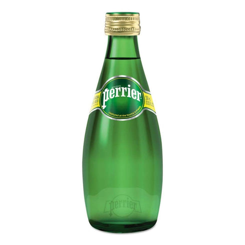 Perrier Sparkling Natural Mineral Water, 11 Oz Glass Bottle (Pack of 12,