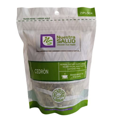 Nuestra Salud Cedron Leaf Tea, Herbal Tea, 30g / 1.052oz Zip-Lock Bag, 100% Natural Herb Leaves